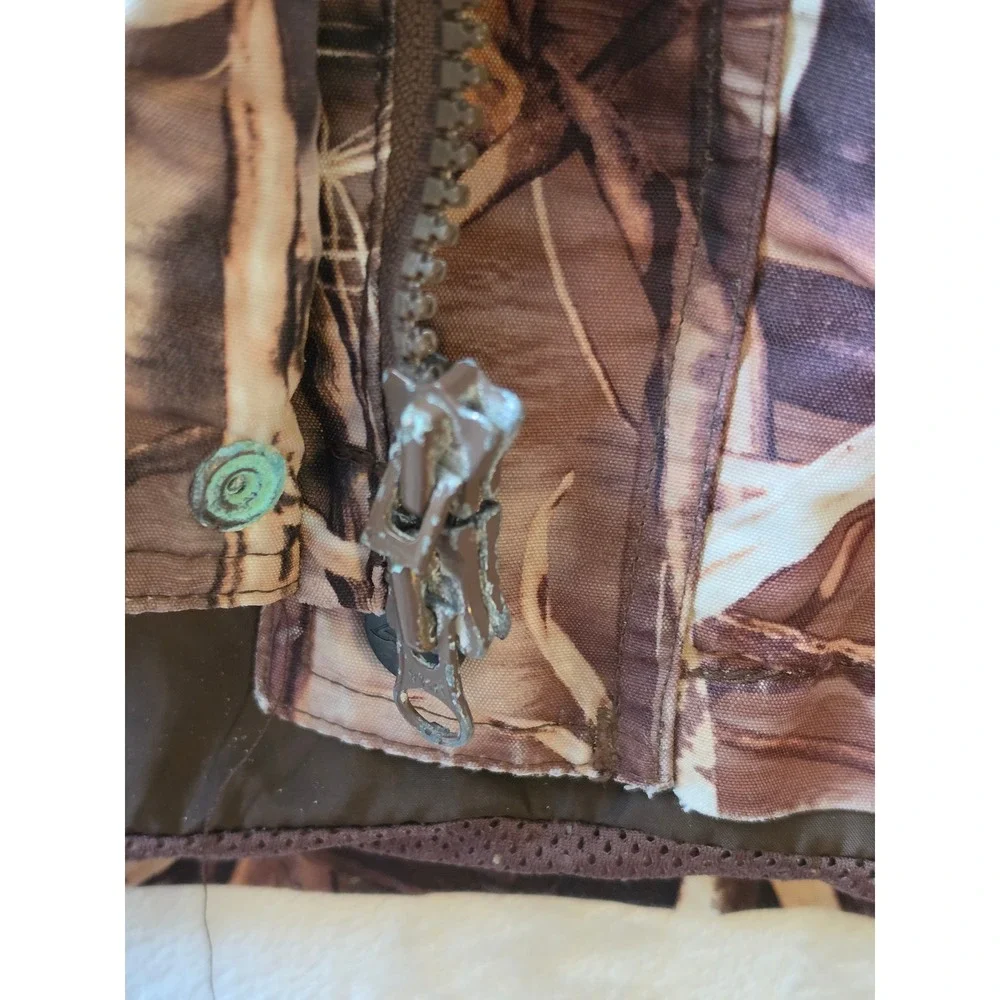 RedHead‎ Bone Dry Mens Advantage Max-4 HD Camo Hunting Jacket Large FLAW